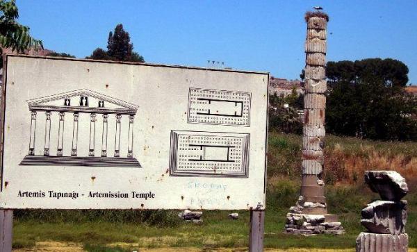 Büyük ve Kutsal Artemis Tapınağı | İzmir Havalimanı Transfer